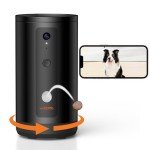 WOPET Treat Dispenser Dog Camera with Night Vision