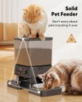 Automatic Cat Feeder for 2 Cats and Dry Food