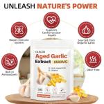 Aged Garlic Extract Softgels for Heart Health