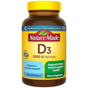 Nature Made Vitamin D3 2000 IU for Women
