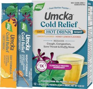 Umcka Cold Relief Hot Drink, Lemon & Honey