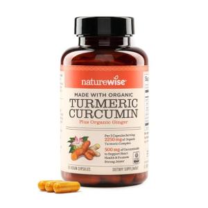 NatureWise Turmeric Curcumin with Black Pepper Extract