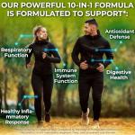 Vegan Echinacea Goldenseal Immune Support Capsules