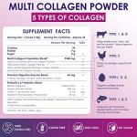 Multi Collagen Peptides with Vitamin C & Hyaluronic Acid