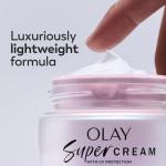 Olay Super Cream with SPF30 and Serum Benefits