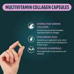 Marine Collagen Capsules with Hyaluronic Acid & Vitamin C