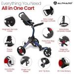 Alphard Remote Electric Golf Cart with Accessories