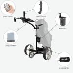 Remote Control Electric Golf Push Cart - Yellowstone