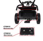 CaddyTrek R2 Black Remote Control Golf Caddy