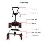 CaddyTrek R3X Vision Follow Golf Caddy – Red