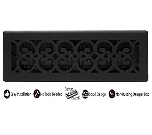 Decor Grates ST310 Classic Collection Décor Design Painted, 3x10 Inches, Floor Register