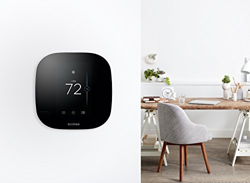 ecobee3 Smart Thermostat & 3 Room Sensors, Works with Alexa