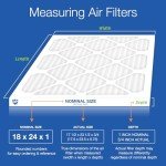 Nordic Pure 18x24x1 MERV 12 Pleated AC Furnace Air Filters 2 Pack