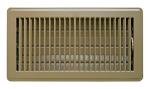 Accord ABFRBR612 Floor Register with Louvered Design, 6-Inch x 12-Inch, Brown