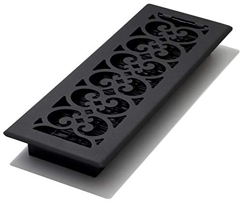 Decor Grates ST414 Classic Collection Décor Design Painted, 4x14 Inches, Floor Register