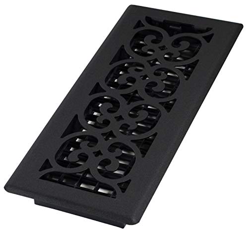 Decor Grates ST412 Classic Collection Décor Design Painted, 4x12 Inches, Floor Register