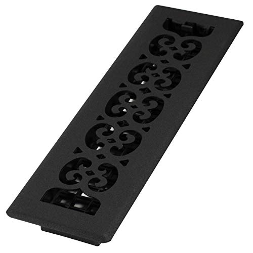 Decor Grates ST212 Classic Collection Décor Design Painted, 2x12 Inches, Floor Register