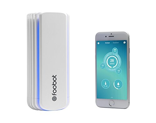 Foobot, Indoor Air Quality Monitor, Works with Alexa, Nest, and IFTTT