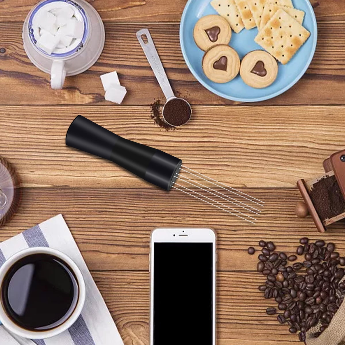 Kyoffiie Espresso Coffee Stirrer and Distribution Tool