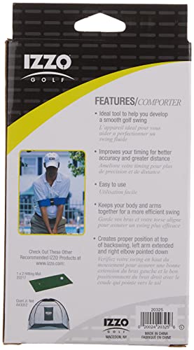 IZZO Golf Smooth Swing Blue Training Aid
