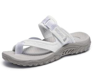 Skechers Women’s Seize the Day Sandal - White 6.5