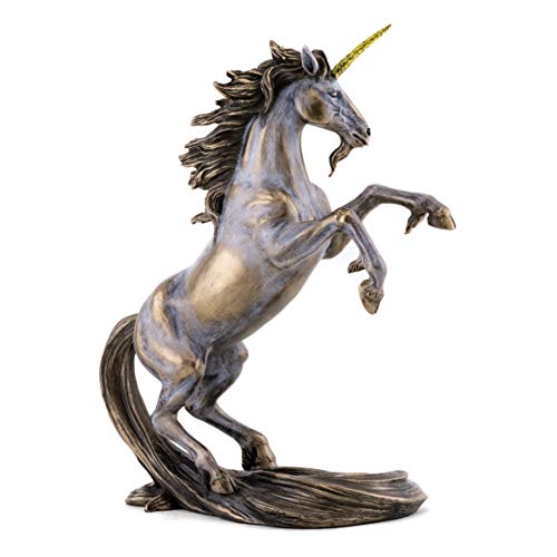 Unicorn Statue - Mythical Cold Cast Bronze Figurine
