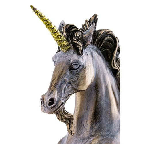 Unicorn Statue - Mythical Cold Cast Bronze Figurine