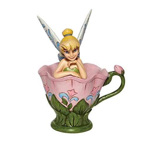 Jim Shore Tinker Bell Sitting in Flower Figurine