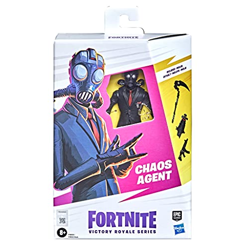 Fortnite Chaos Agent Collectible Figurine with Gear