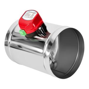 ZOWZEA 6" Motorized Stainless Steel Duct Damper