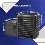 1HVAC 4 Ton Central Air Conditioner Condenser