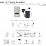 Ecowitt Wi-Fi Weather Station with Sensors