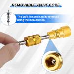 A/C Retrofit Valve Kit with Low Side Adapter