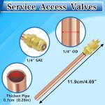 FANOVO 20-Pack Refrigerator Access Valves, 1/4