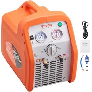 VEVOR 1 HP Portable Refrigerant Recovery Machine