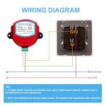 ZOWZEA 6" Motorized Stainless Steel Duct Damper