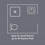 Broan-NuTone 512M Wall Ventilation Fan, 70 CFM