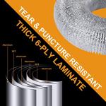 4" Heavy Duty Flexible Dryer Vent Duct Hose