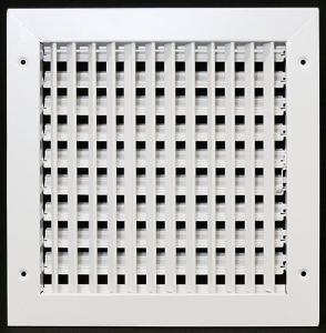 10" x 10" Adjustable HVAC Air Supply Diffuser
