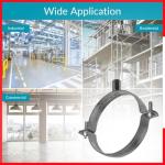 TURvent 4-Inch Galvanized Steel Pipe Hanger