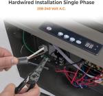 Comfort Zone 10,000W Hard-Wired Garage Heater