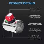 ZOWZEA 4" Motorized Duct Damper - 2 Pack