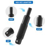 HVAC Valve Core Tool Set with Adapters