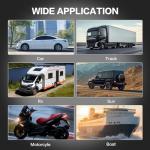 12V 24V Digital Voltage Meter for Marine & Vehicles