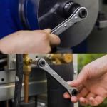 DURATECH 4-in-1 HVAC Service Wrench Set