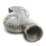 5" Aluminum Flexible Air Duct Pipe - 25' Long