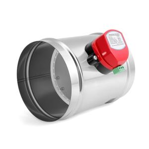 6" Motorized Duct Damper for Airflow Control
