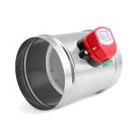 6" Motorized Duct Damper for Airflow Control
