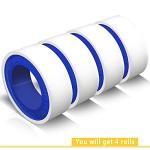 VOTMELL 4 Rolls 1/2 Inch Teflon Tape for Plumbing