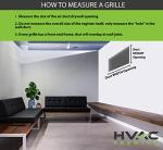 10" x 10" Adjustable HVAC Air Supply Diffuser